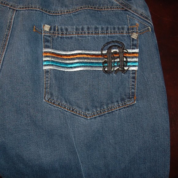 NOTORIOUS BIG Men's  Blue Jeans Size 38 Waist 36 Inseam - Picture 12 of 14